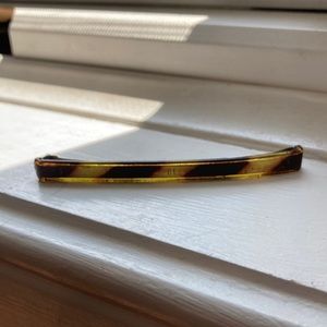 Vintage Goodie 1993 Stay Tight Tortoise Brown Barrette 3” #6665